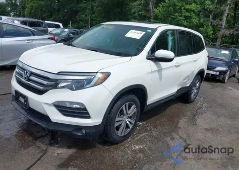 2018 Honda Pilot Ex-L z USA, uszkodzony, nr VIN 5FNYF6H58JB007138